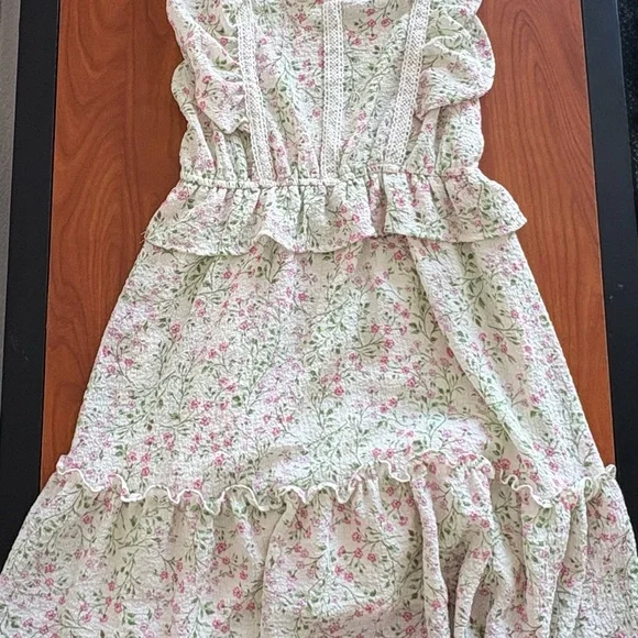 Floral Ruffle Dress - Picture 4 of 6